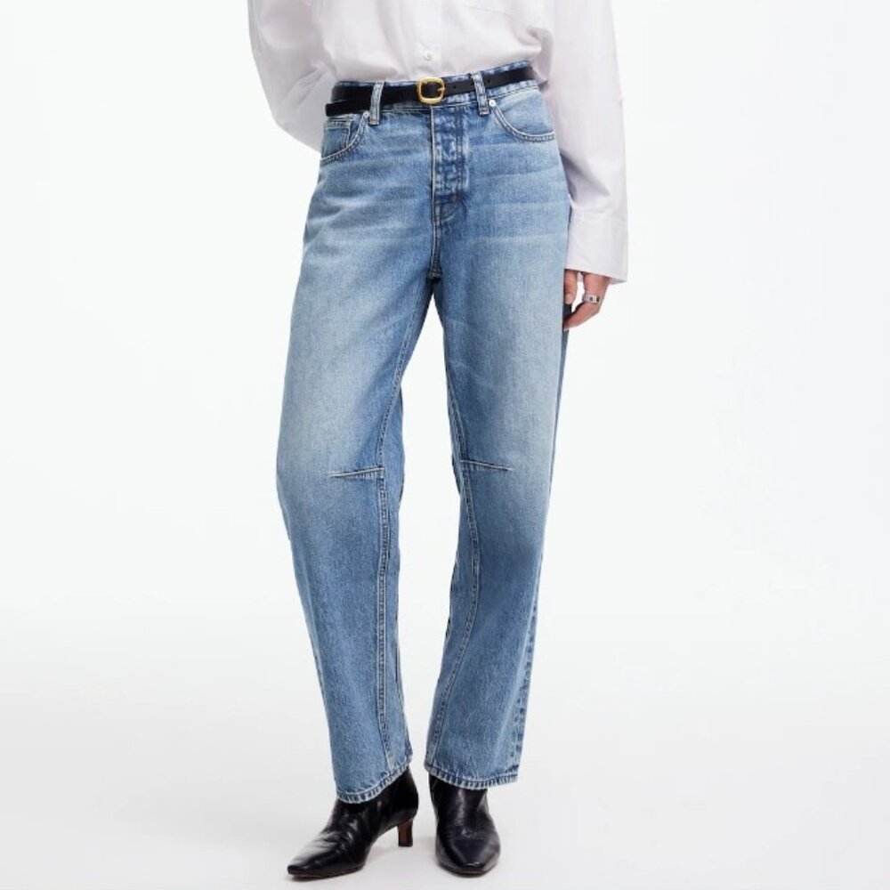 Madewell Darted Barrel Leg Jeans 27
